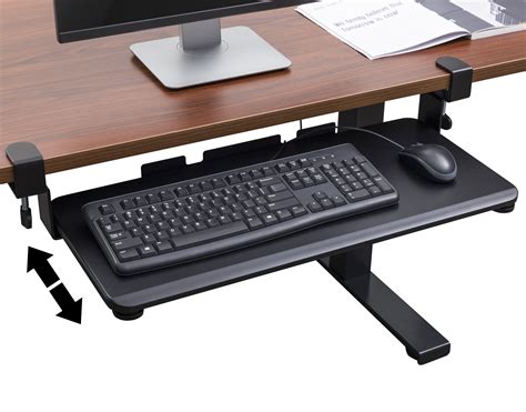 table with keyboard tray